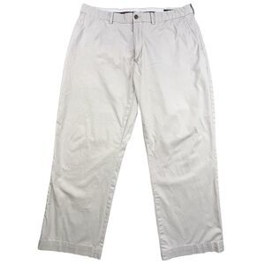 Polo Golf Ralph Lauren Cotton Twill Pants Men 38x29 Beige Stretch Fit Crest Logo